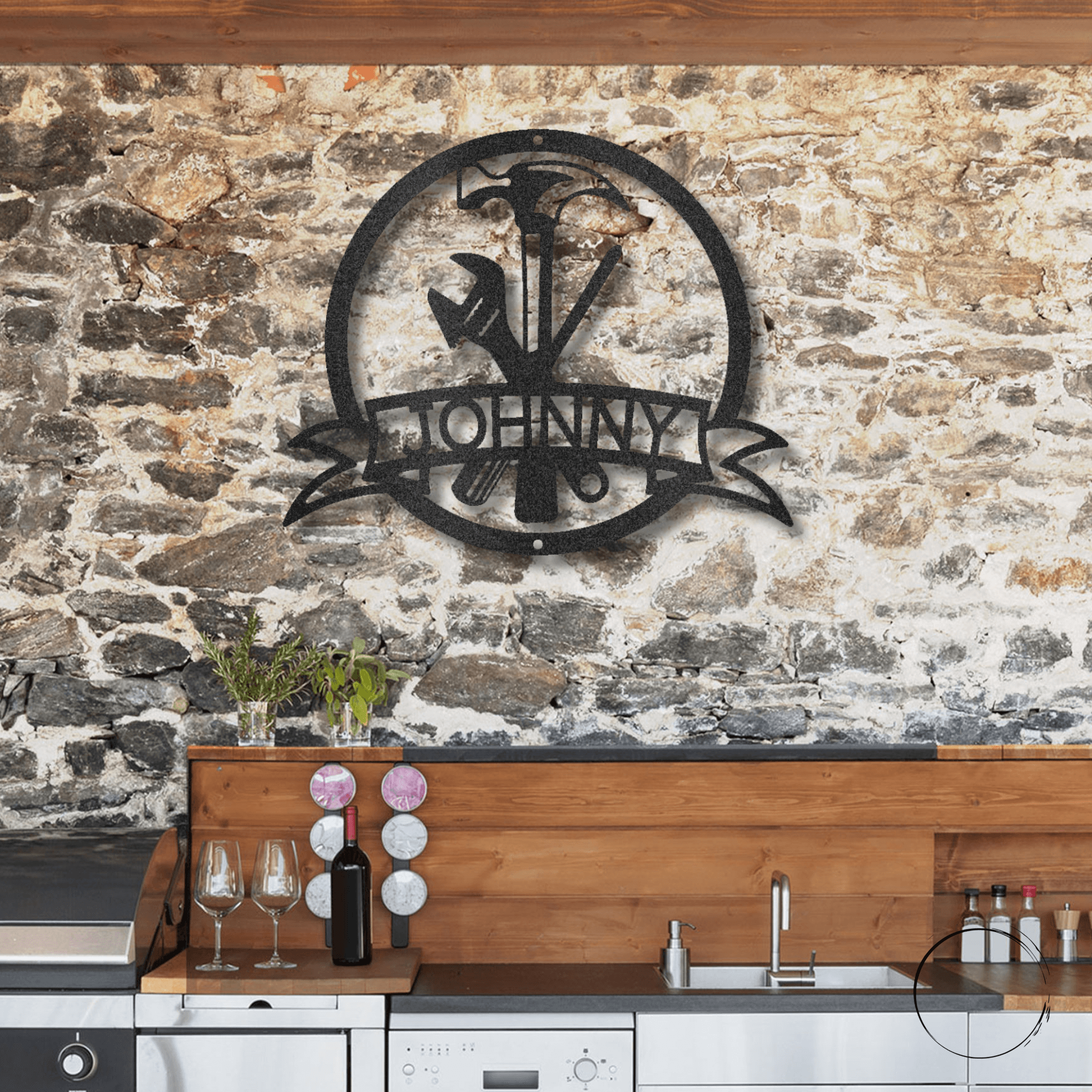 Tool Man Personalized Metal Wall Art - Mallard Moon Gift Shop