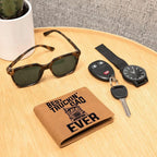 Trucker Dad Handcrafted Custom Leather Wallet