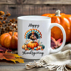 Happy Thanksgiving Ceramic Mug – Perfect for Holiday Cheer!