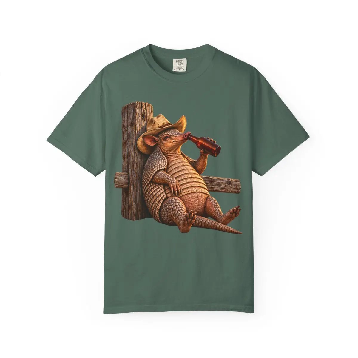 Funny Armadillo T Shirt, Cowboy Armadillo Shirt, Texas Beer Shirt, Western Graphic Tee, Funny Texas Gift, Country Humor Tee