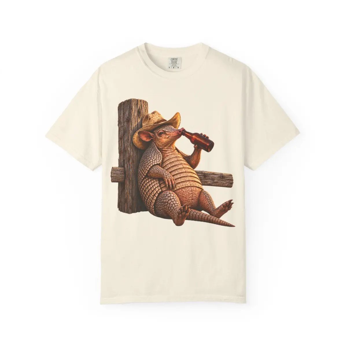 Funny Armadillo T Shirt, Cowboy Armadillo Shirt, Texas Beer Shirt, Western Graphic Tee, Funny Texas Gift, Country Humor Tee