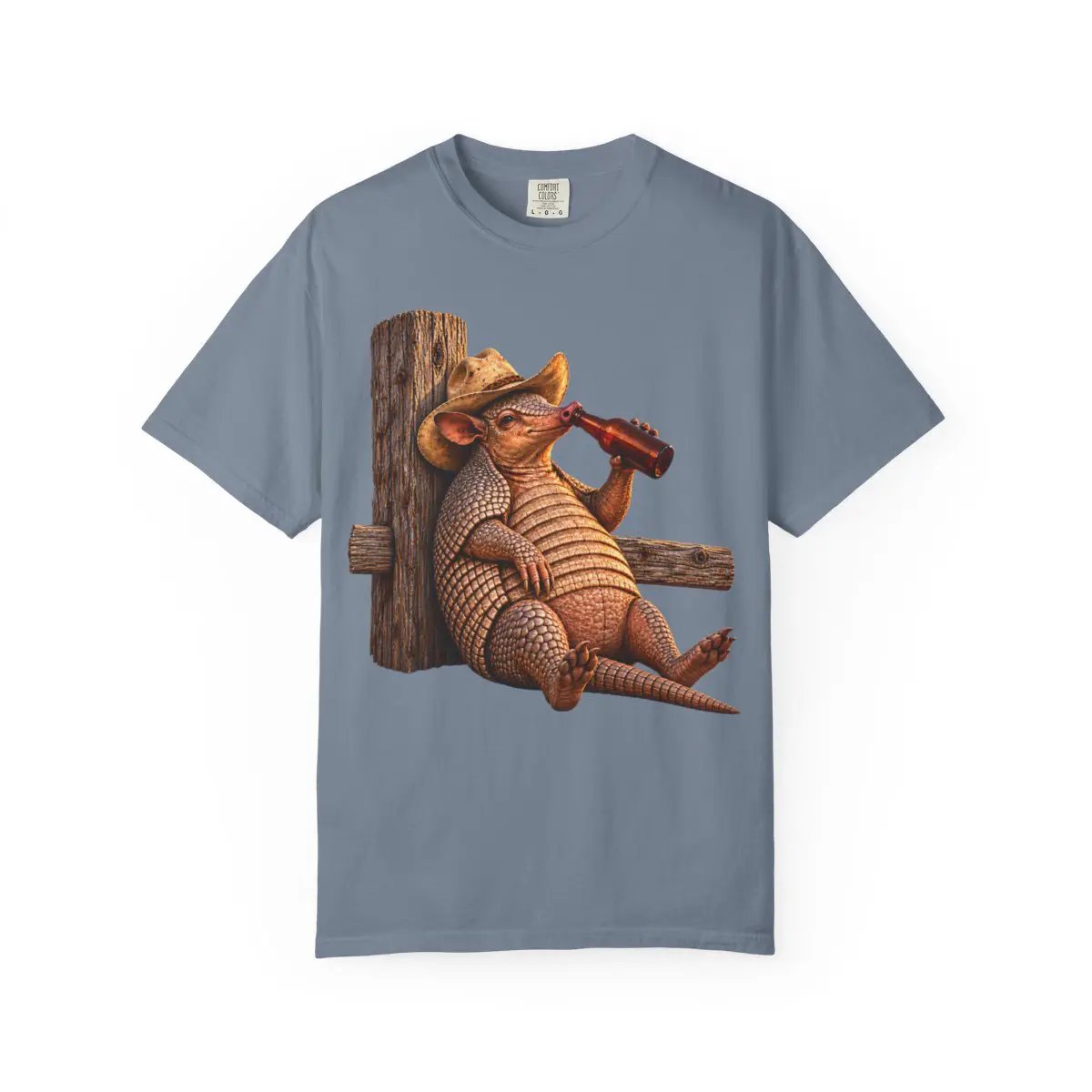 Funny Armadillo T Shirt, Cowboy Armadillo Shirt, Texas Beer Shirt, Western Graphic Tee, Funny Texas Gift, Country Humor Tee