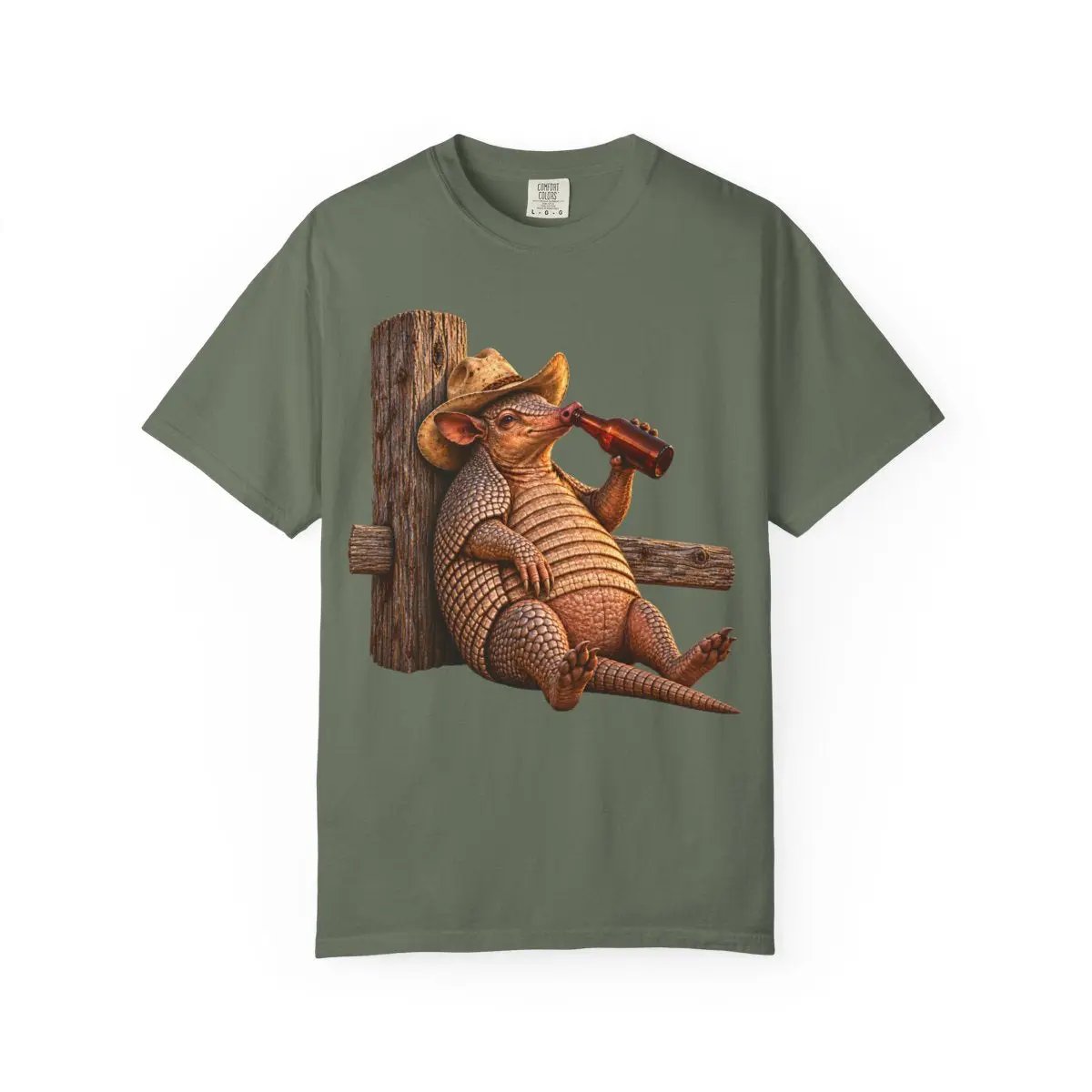 Funny Armadillo T Shirt, Cowboy Armadillo Shirt, Texas Beer Shirt, Western Graphic Tee, Funny Texas Gift, Country Humor Tee