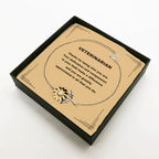 Veterinarian Appreciation Sunflower Bracelet – 18k Gold & Sterling Silver Gift for Animal Lovers