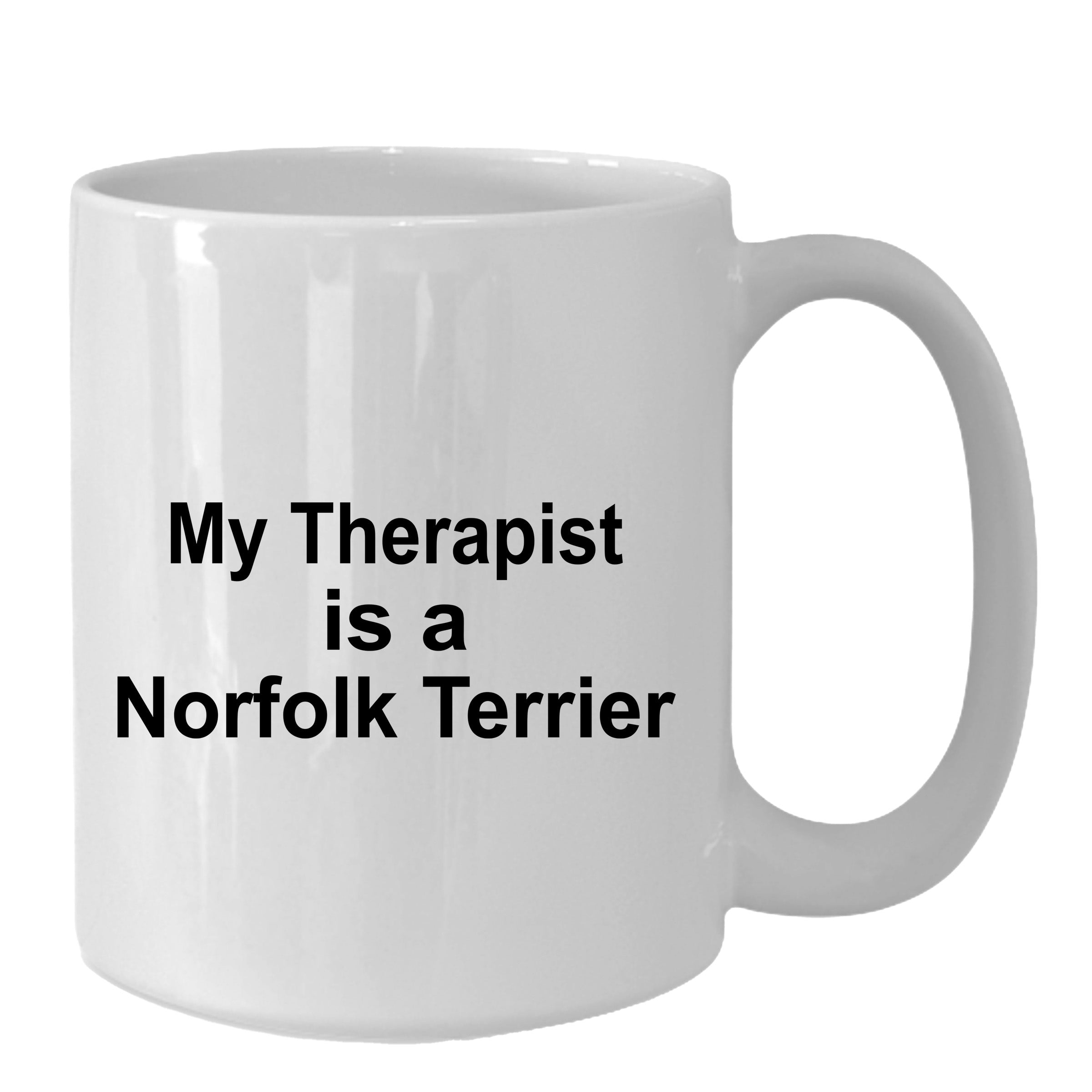 Hilarious Norfolk Therapist Ceramic Mug Brightens Mornings