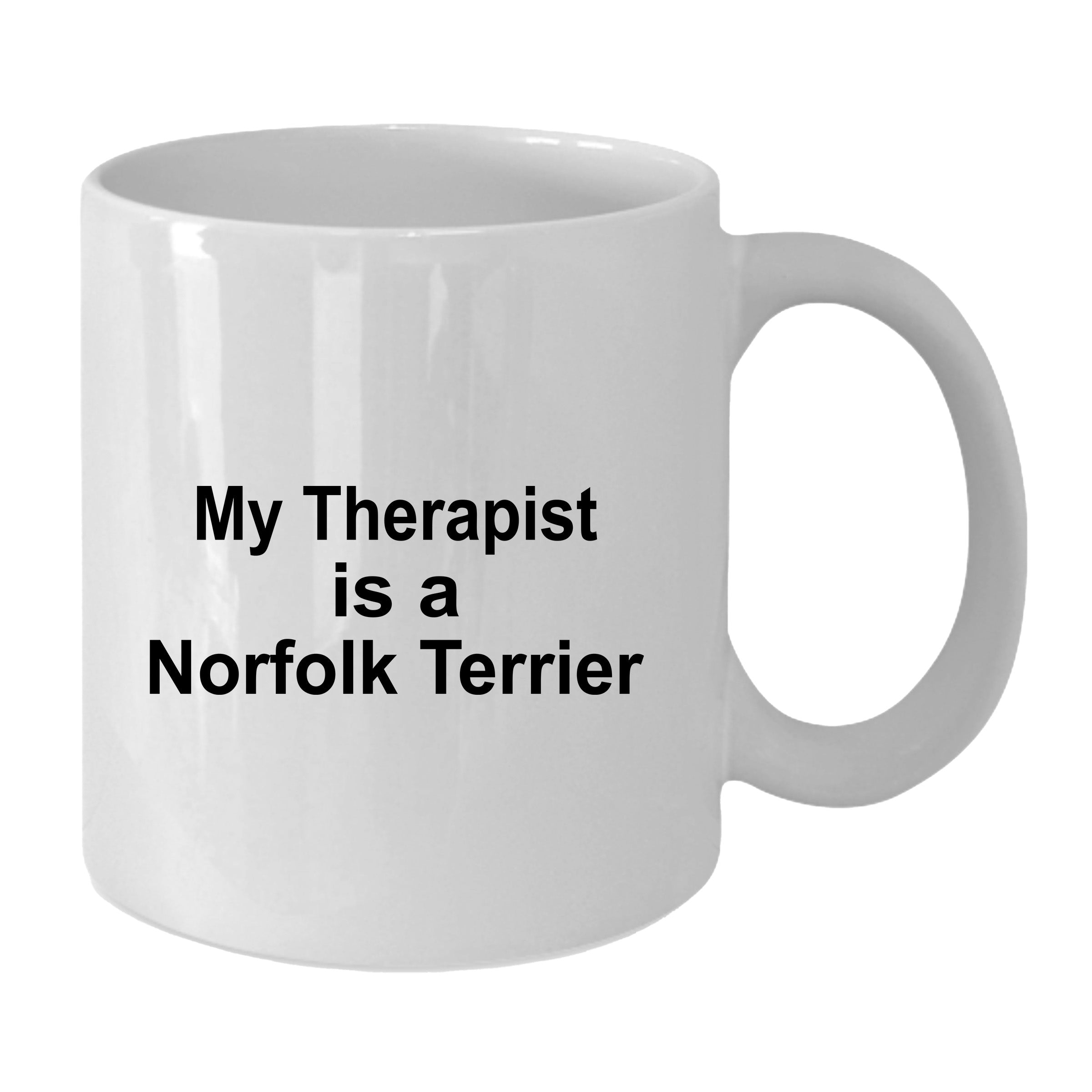 Hilarious Norfolk Therapist Ceramic Mug Brightens Mornings