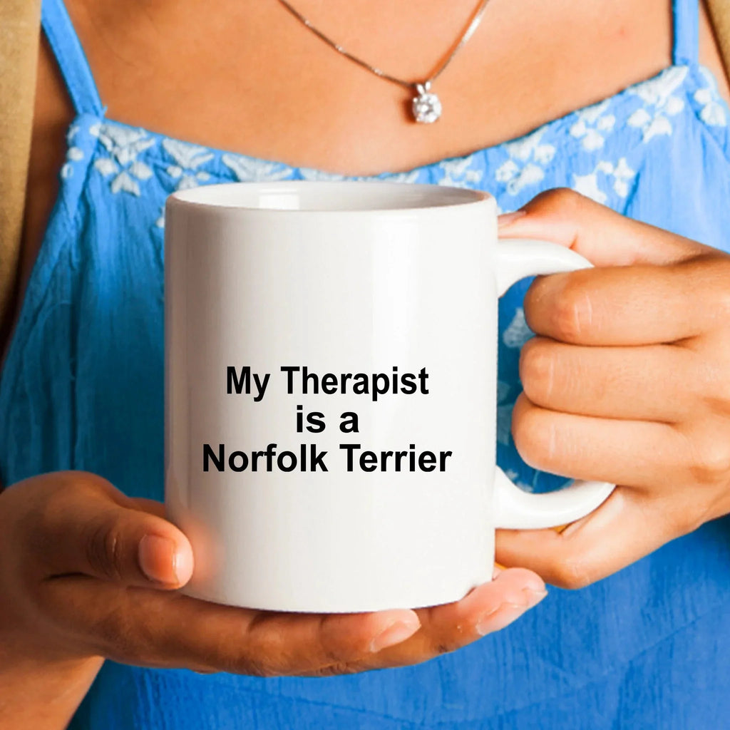 Hilarious Norfolk Therapist Ceramic Mug Brightens Mornings