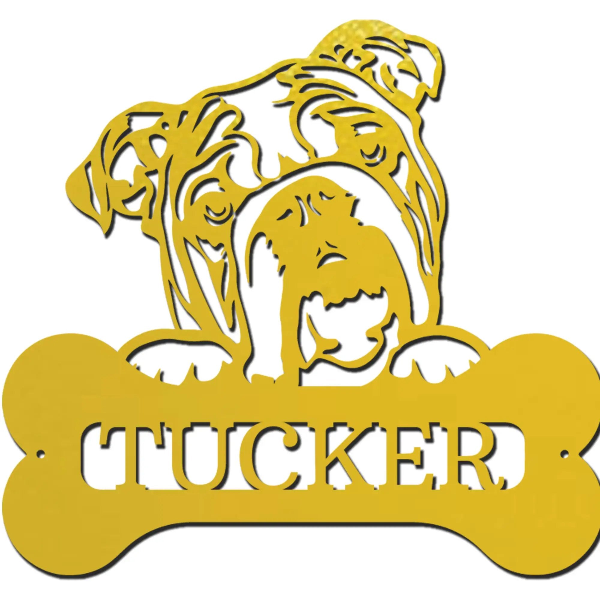 Choose Your Dog Breed Personalized Metal Wall Art – Custom Dog Name Sign, Dog Lover Gift, Laser Cut Steel Wall Hanging