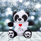 You and Me - Plush Lamb, Panda, or Teddy Bear with Tee Shirt Romantic Gift for Sweetheart