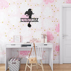 Princess Ariel Custom Name Metal Art Wall Sign