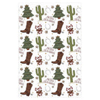 Cowboy Christmas Wrapping Paper