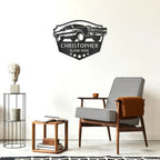 Classic Car Custom Name Indoor Outdoor Steel Wall Sign