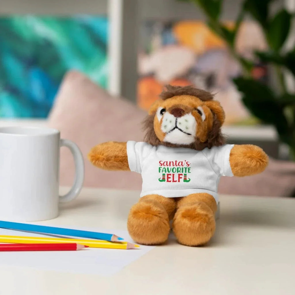 Santa's Little Elf Stuffed Animals with Tee