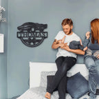 Timeless Car Custom Name Metal Wall Art