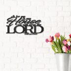 Joshua 24.15 Bible Quote Steel Wall Sign