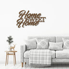 Home Sweet Home Indoor Outdoor Steel Wall Sign Art
