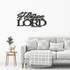 Joshua 24.15 Bible Quote Steel Wall Sign