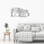 Joshua 24.15 Bible Quote Steel Wall Sign