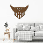 Swooping Eagle Patriotic Indoor Outdoor Steel Wall Sign