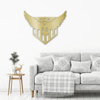 Swooping Eagle Patriotic Indoor Outdoor Steel Wall Sign