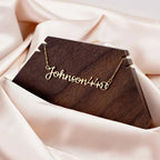 Baseball Personalized Name Necklace
