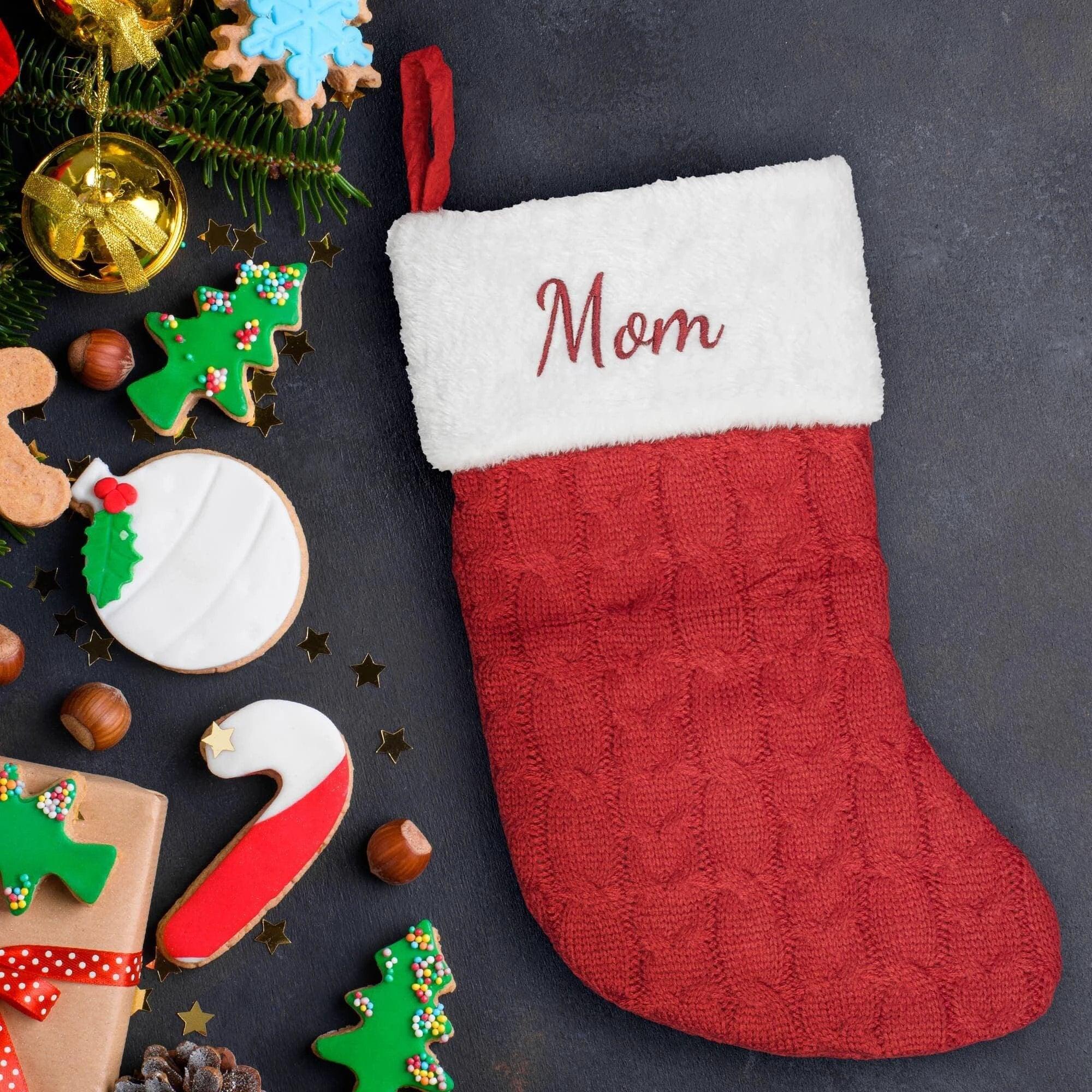 Custom Embroidered Christmas Stocking