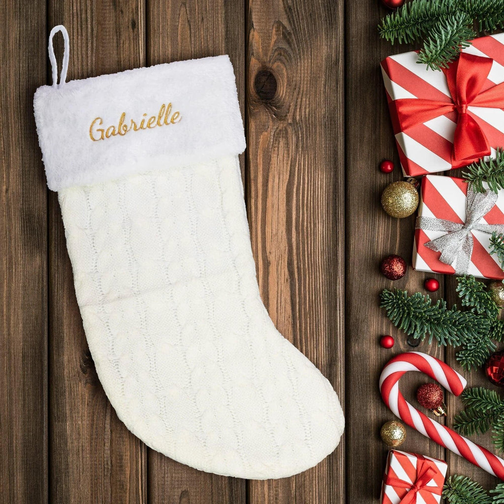 Custom Embroidered Christmas Stocking