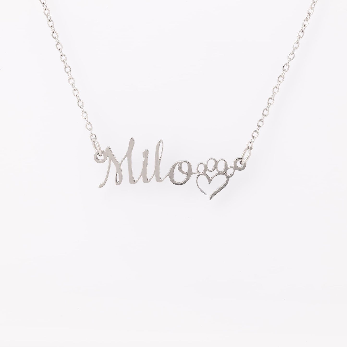 Gift for Dog Mom Personalized Necklace - Mallard Moon Gift Shop