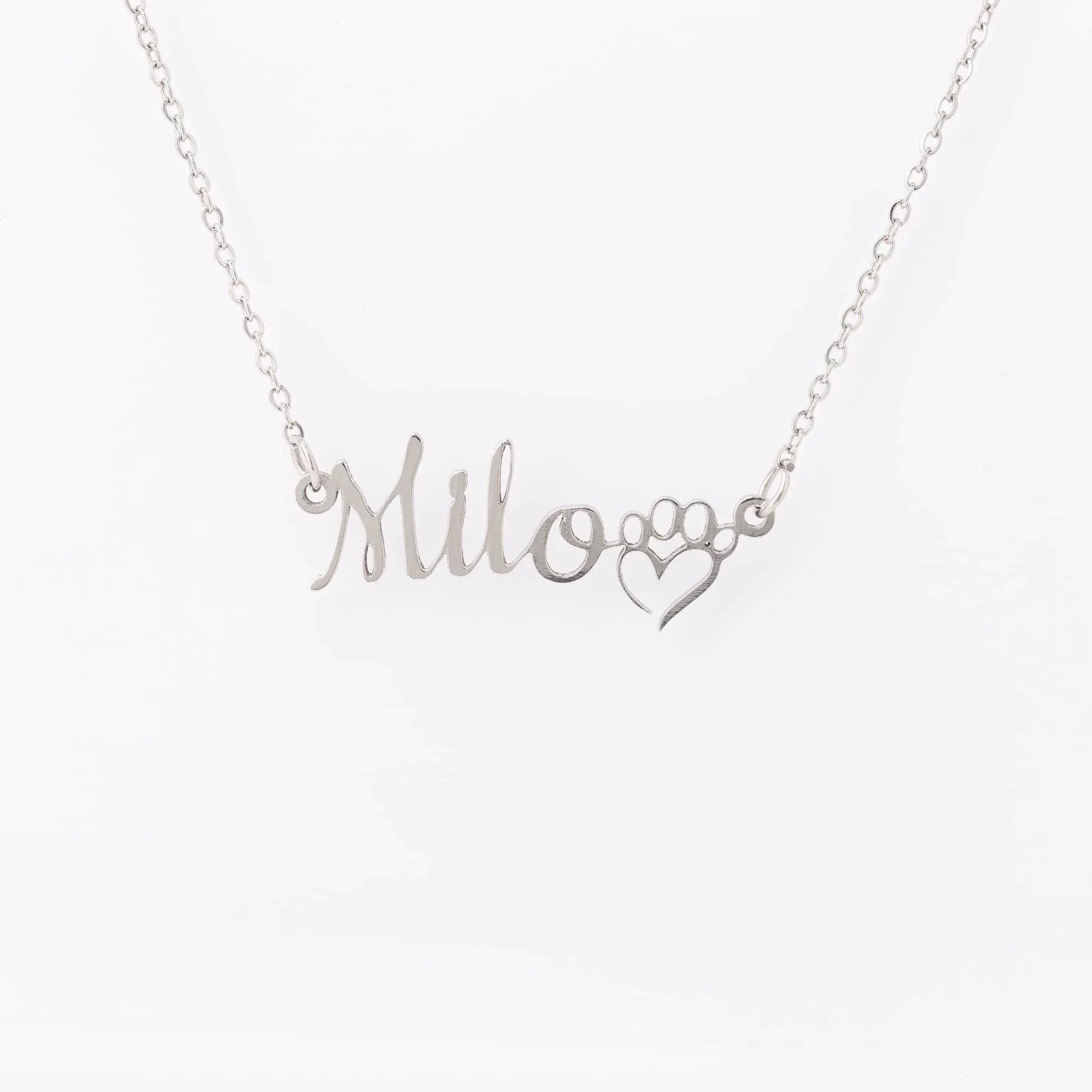 Gift for Dog Mom Personalized Necklace