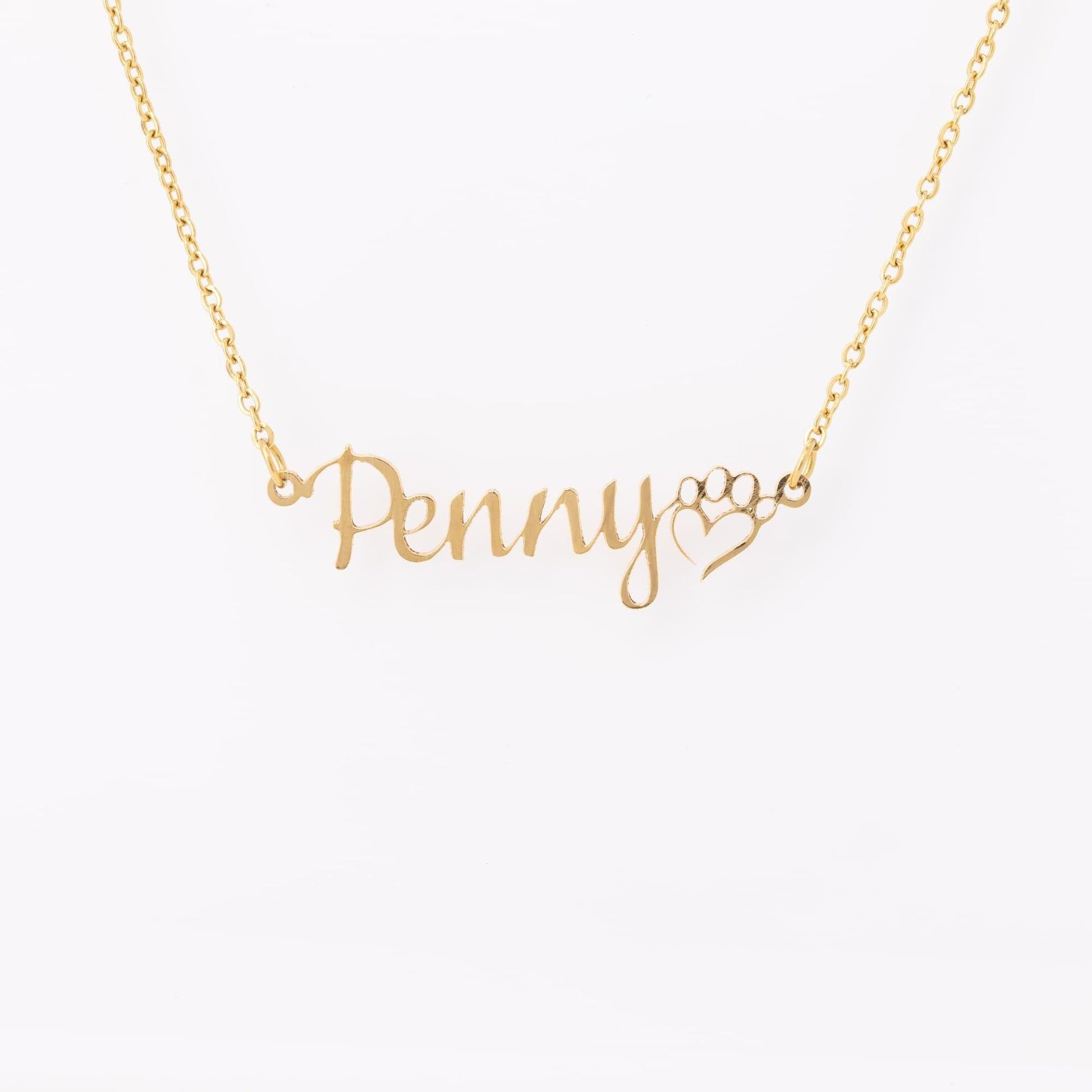 Gift for Dog Mom Personalized Necklace - Mallard Moon Gift Shop