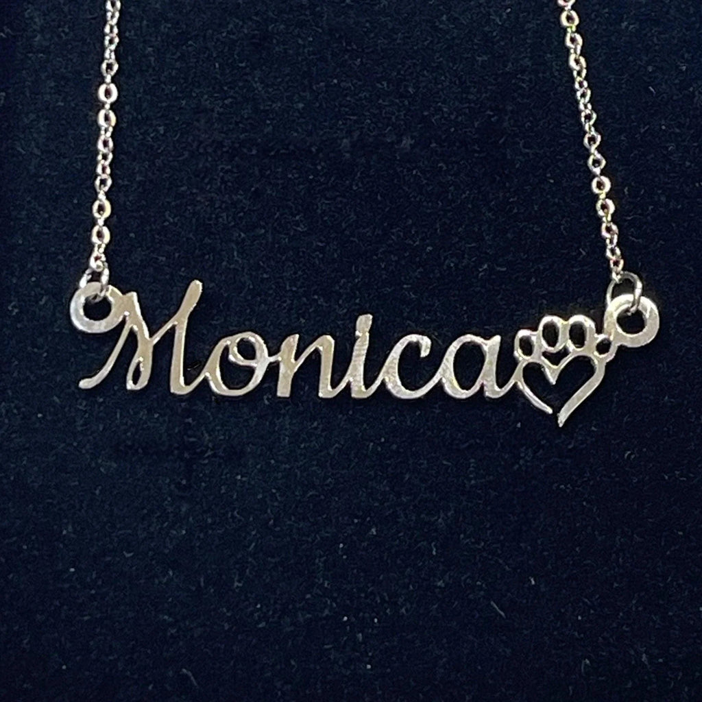 Gift for Dog Mom Personalized Necklace