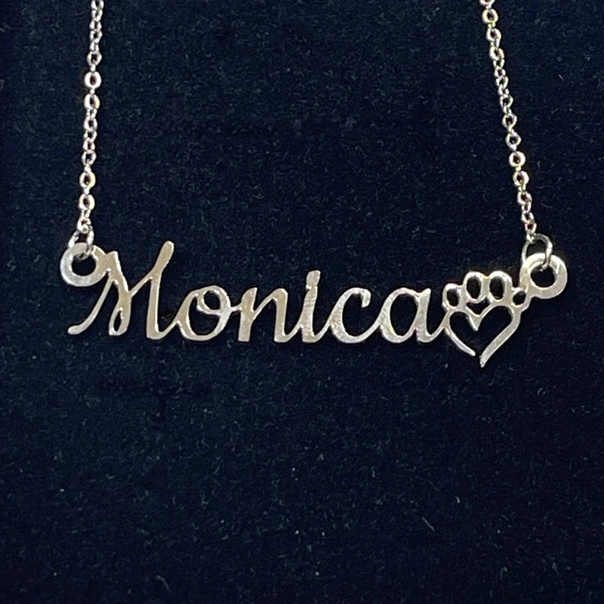 Gift for Dog Mom Personalized Necklace