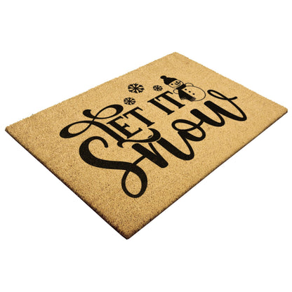 Let it Snow Outdoor Mat - Mallard Moon Gift Shop