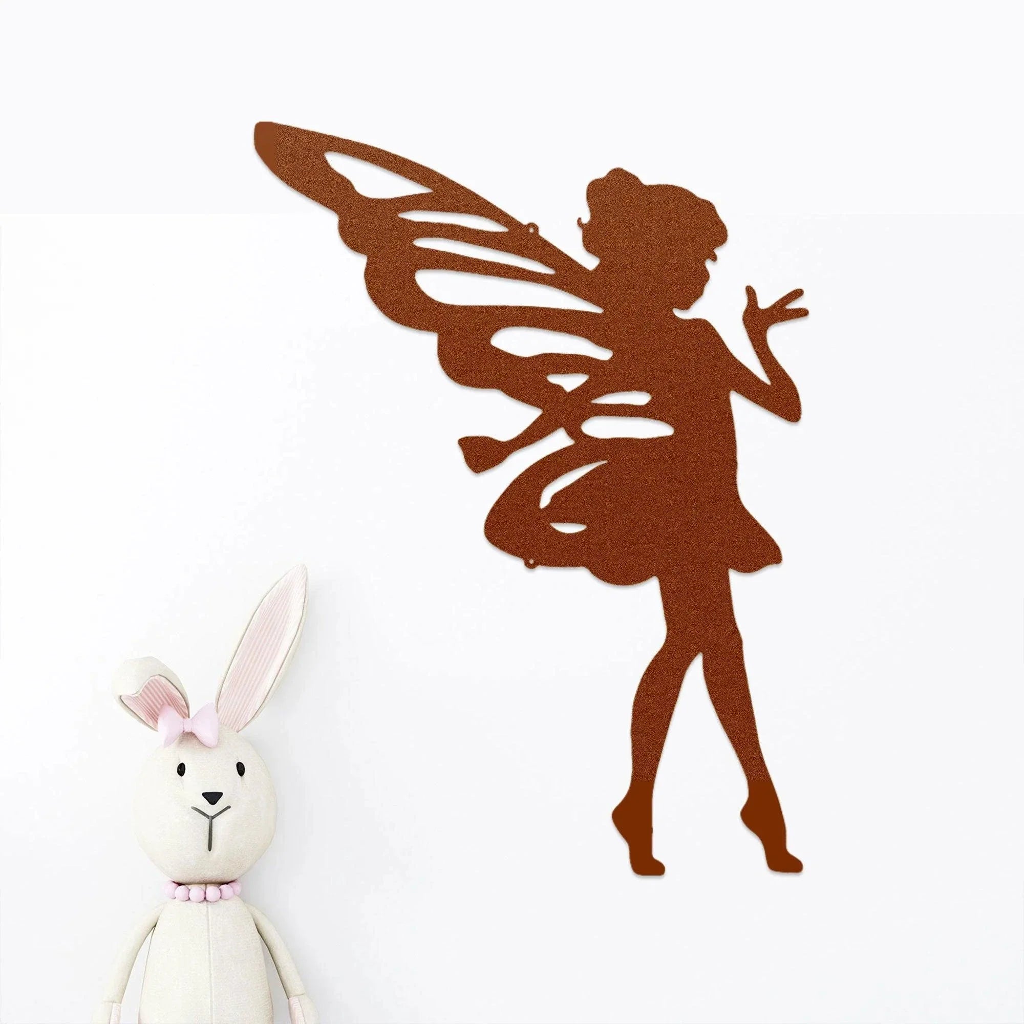 Fairy Pixie Metal Wall Sign