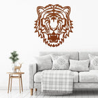 Tiger Metal Art Wall Sign