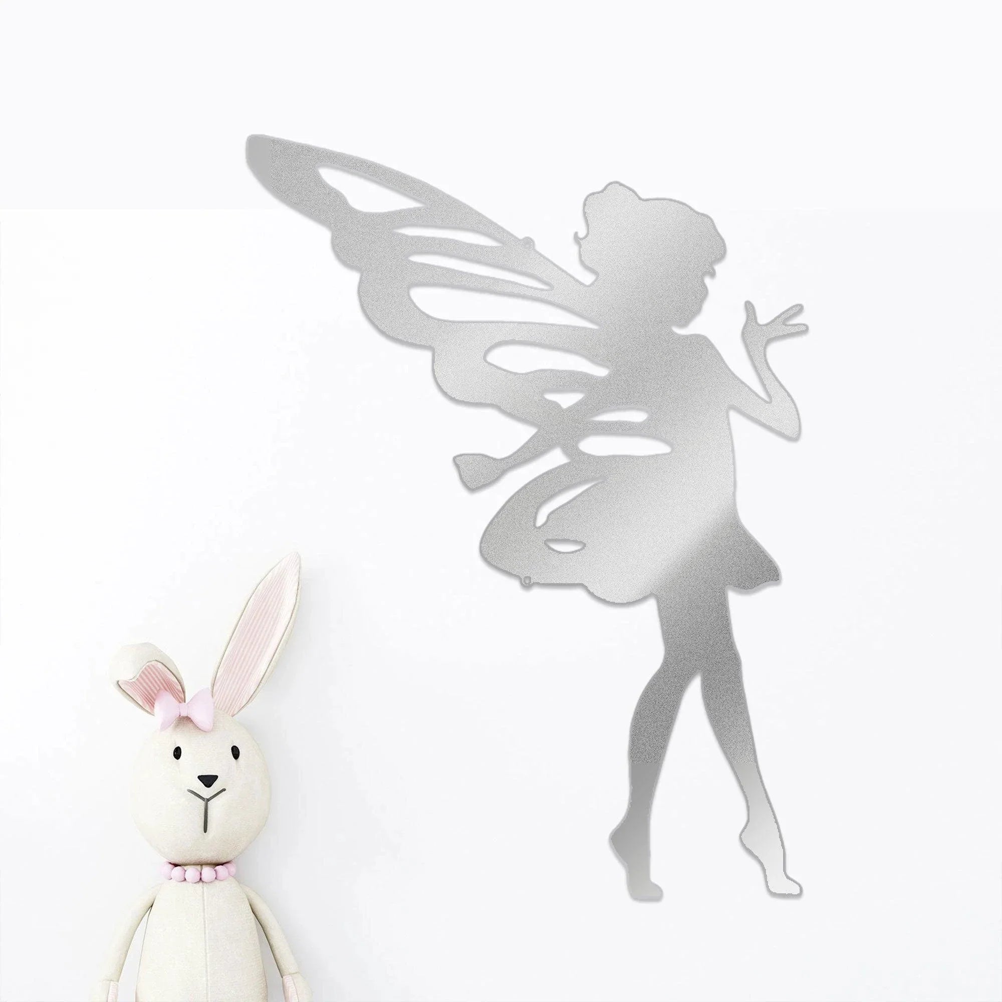 Fairy Pixie Metal Wall Sign