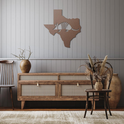 Texas Armadillo Metal Art Wall Sign - Mallard Moon Gift Shop