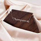 Track and Field Sports Personalized Name Necklace