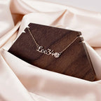 Volleyball Personalized Sports Name Necklace