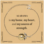 Alabama Pride Jewelry Alabama Sunflower Bracelet - Sterling Silver With 18K Gold Plated Petals Hypoallergenic