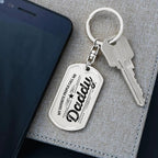 Daddy Personalized Keychain Favorite People