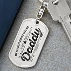 Daddy Personalized Keychain Favorite People
