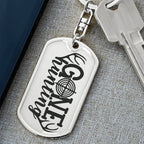 Gone Hunting Custom Engraved Keychain