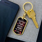 To My Soulmate I Gave My Heart To You Graphic Keychain with Optional Engraved Back - Mallard Moon Gift Shop