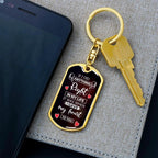 To My Soulmate I Gave My Heart To You Graphic Keychain with Optional Engraved Back