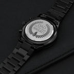 Dad of the Year Award Engraved Back Chronograph Wristwatch