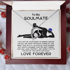 To My Soulmate - Smokin' Hot Valentine - Forever Love Pendant Necklace