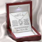 To Best Mother-in-Law from Son-in-Law Personalized Heart Necklace