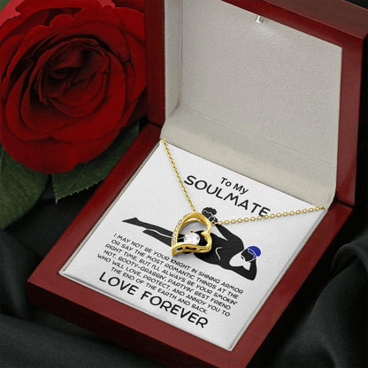 To My Soulmate - Smokin' Hot Valentine - Forever Love Pendant Necklace - Mallard Moon Gift Shop