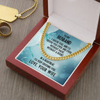 Husband Birthday Gift - I Choose You - Chain Necklace